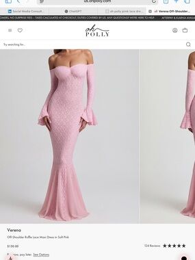 cupro maxi dress Misha